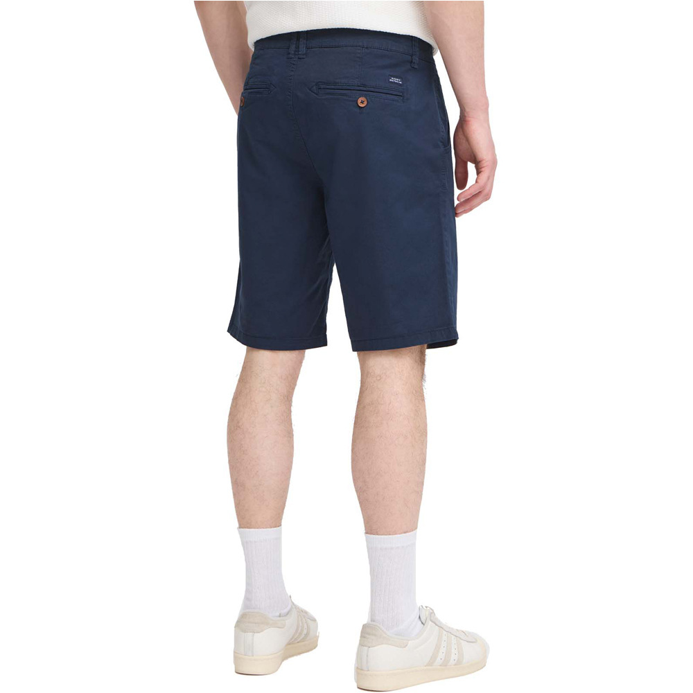 Blend bermudas hombre chino vista trasera