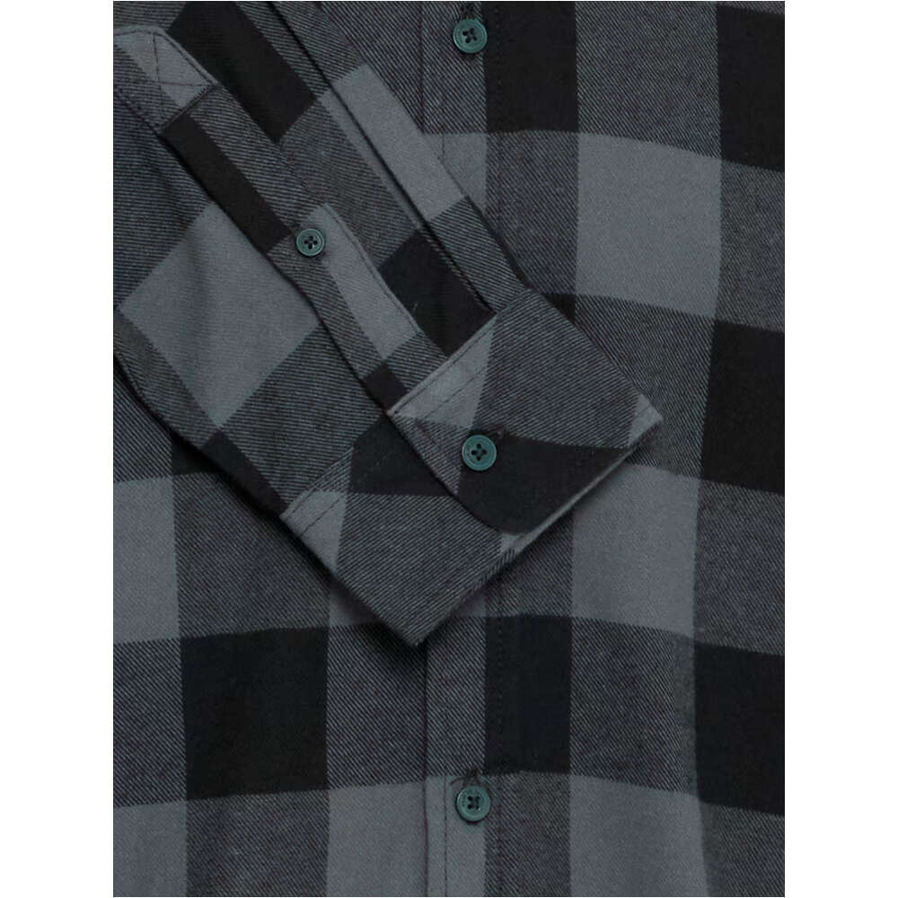 Blend camisa manga larga hombre Shirt black squares 05