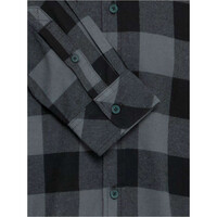 Blend camisa manga larga hombre Shirt black squares 05