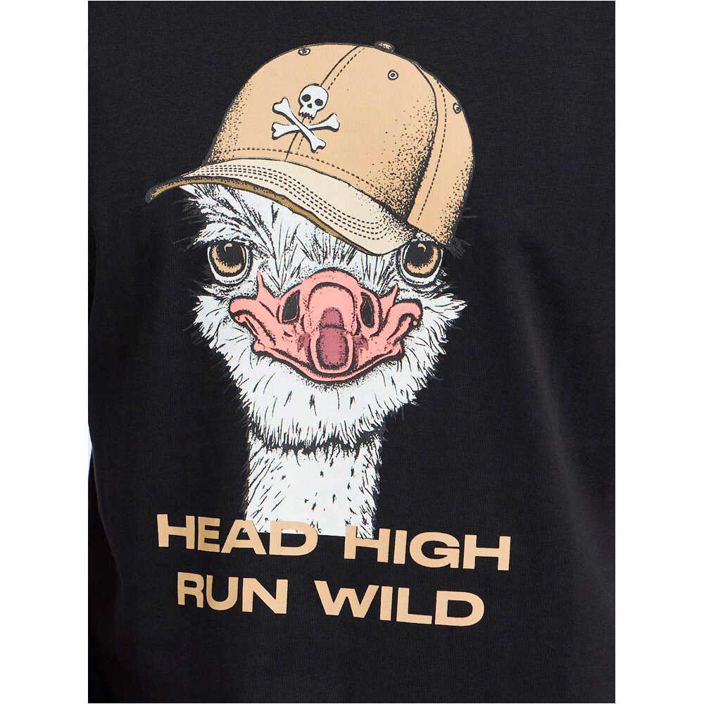 Blend camiseta manga corta hombre BHKurt ostrich funny tee 03