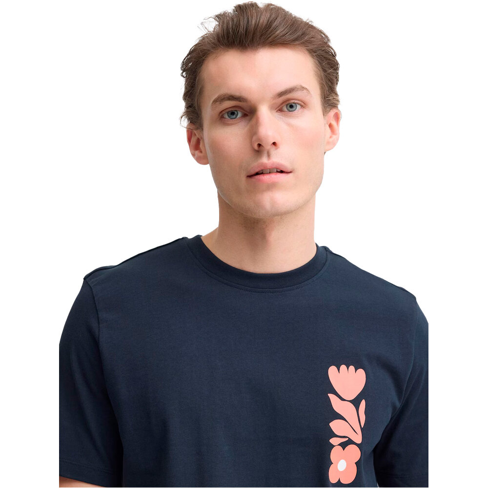 Blend camiseta manga corta hombre BHSun flower tee vista detalle