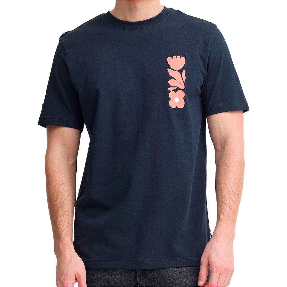 Blend camiseta manga corta hombre BHSun flower tee vista frontal