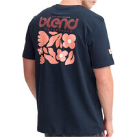 Blend camiseta manga corta hombre BHSun flower tee vista trasera