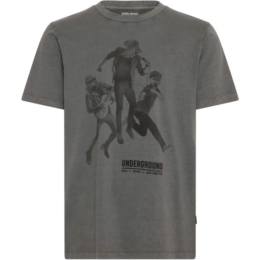 Blend camiseta manga corta hombre degrade tshirt vista frontal