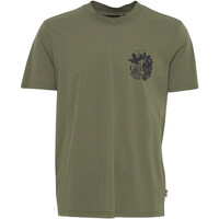 Blend camiseta manga corta hombre flor back tee vista detalle