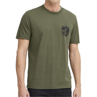 Blend camiseta manga corta hombre flor back tee vista frontal