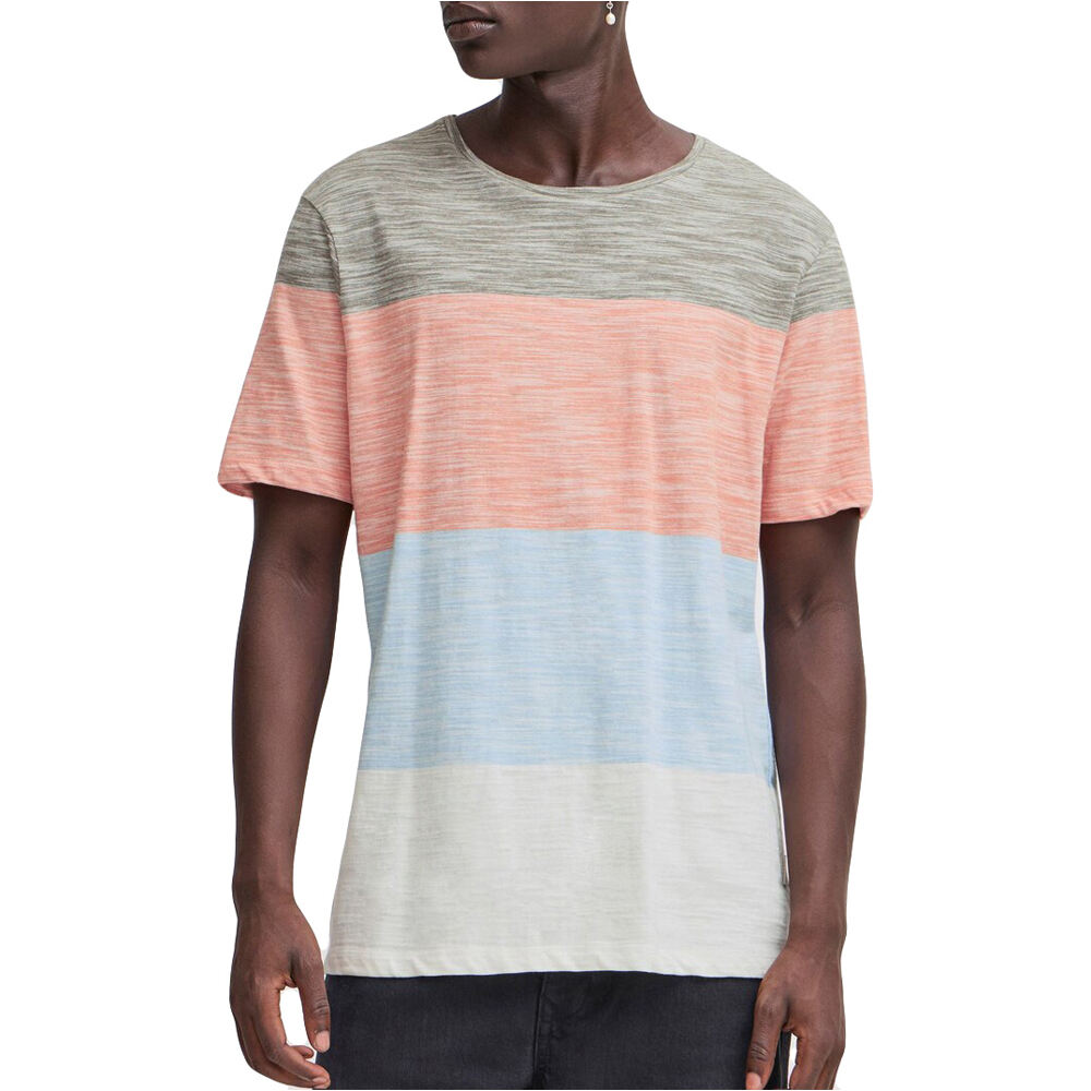 Blend camiseta manga corta hombre _M_Bloques vista frontal