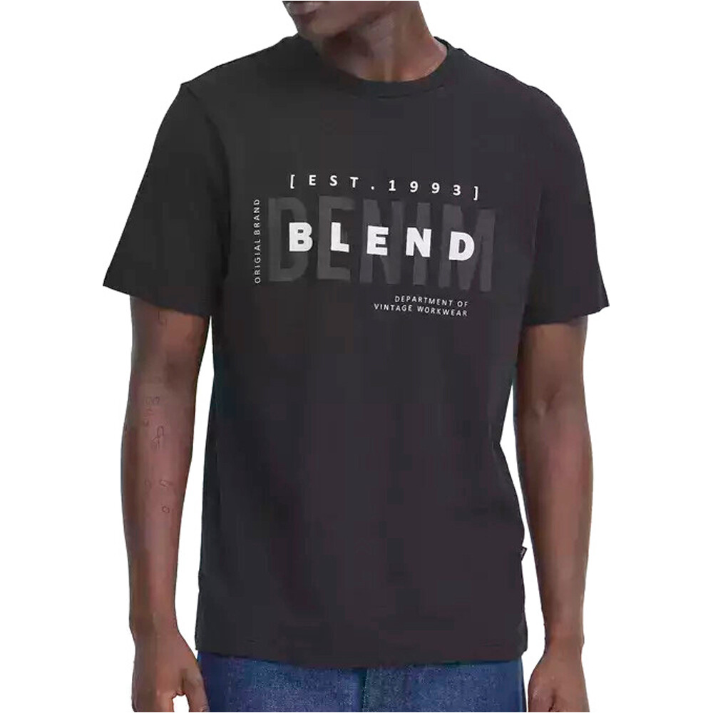 Blend camiseta manga corta hombre _M_tee blend vista frontal