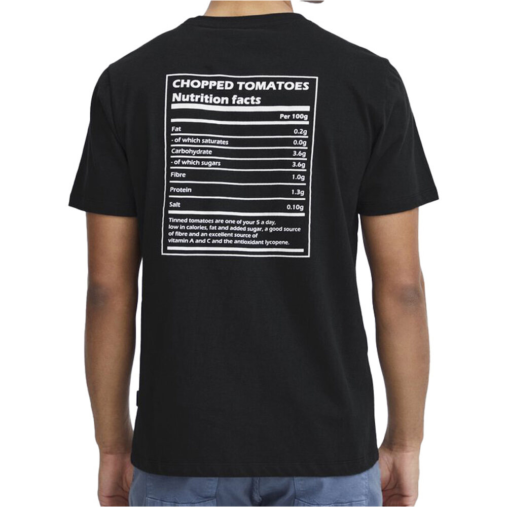 Blend camiseta manga corta hombre Tee beans vista trasera