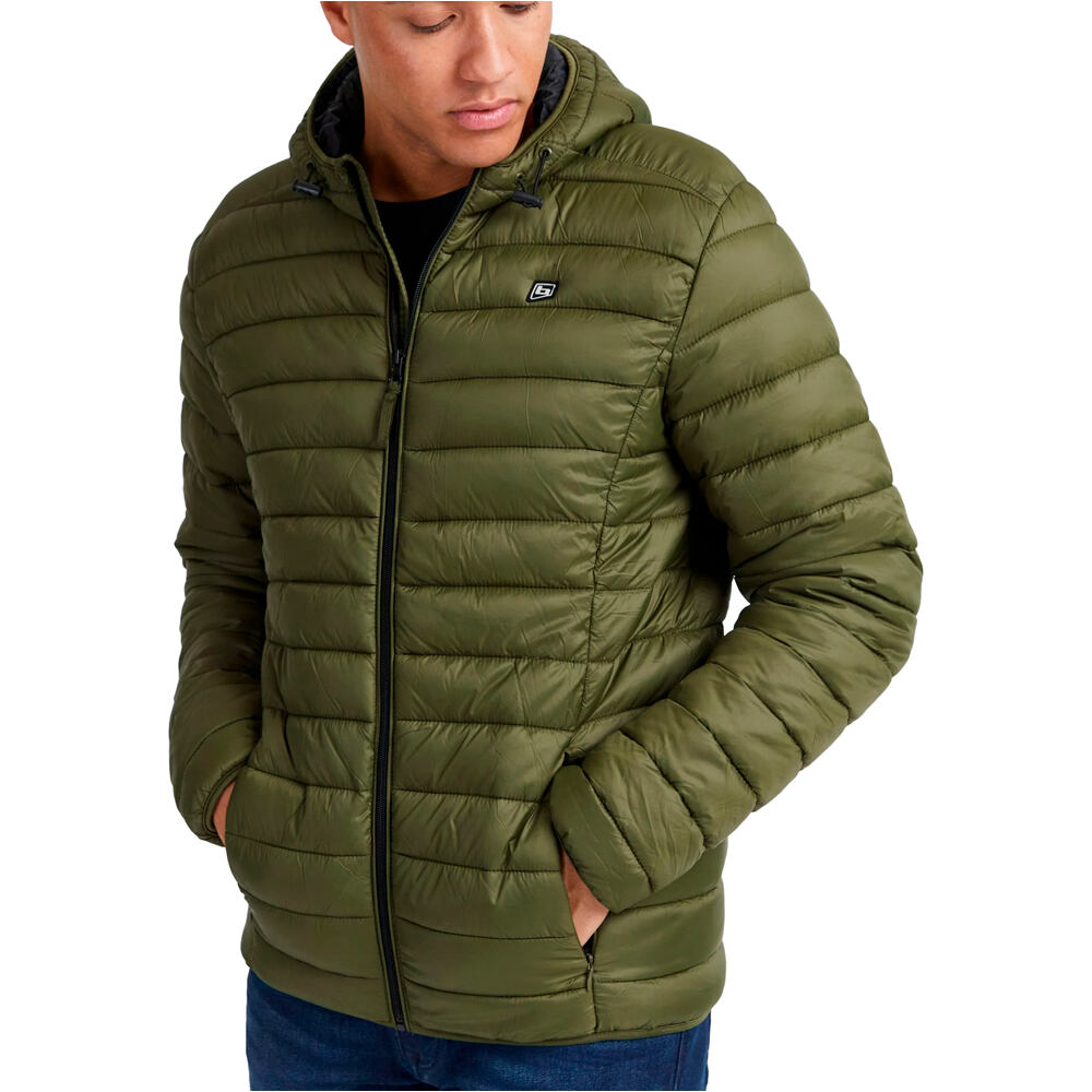 Blend chaquetas hombre BHROMSEY jacket con capucha vista frontal