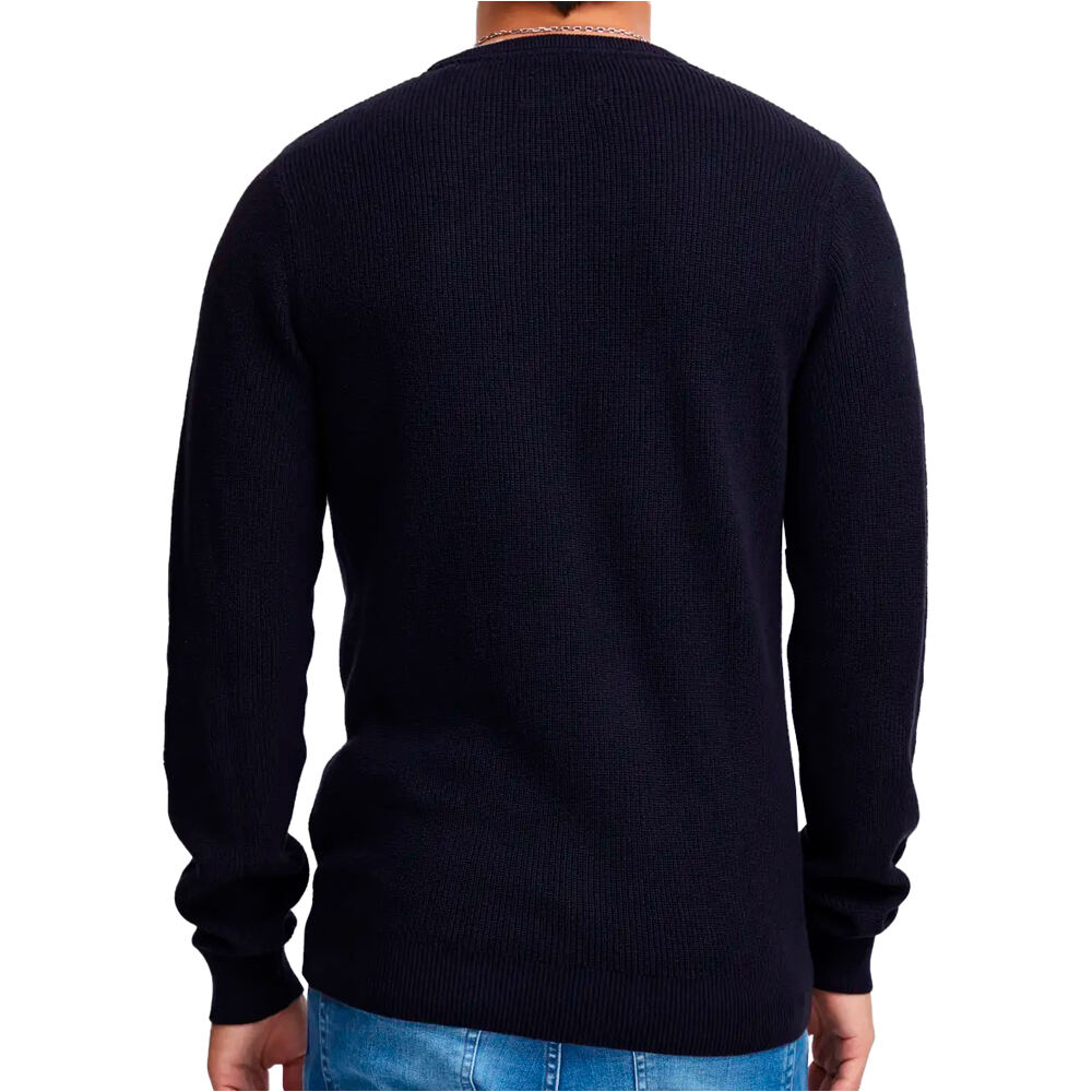 Blend jersey hombre pullover BHCodford crew neck knit vista trasera