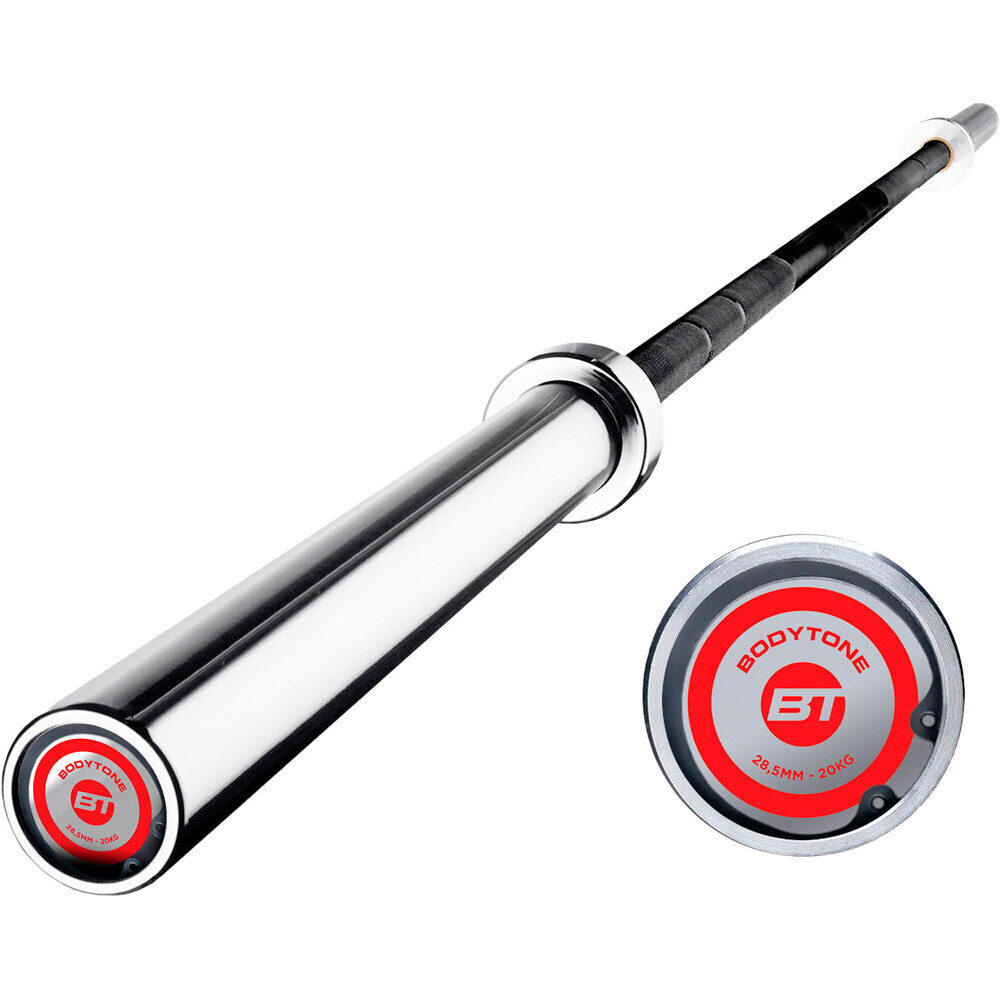 Bodytone barra pesas Barra olmpica 200/OLC vista frontal