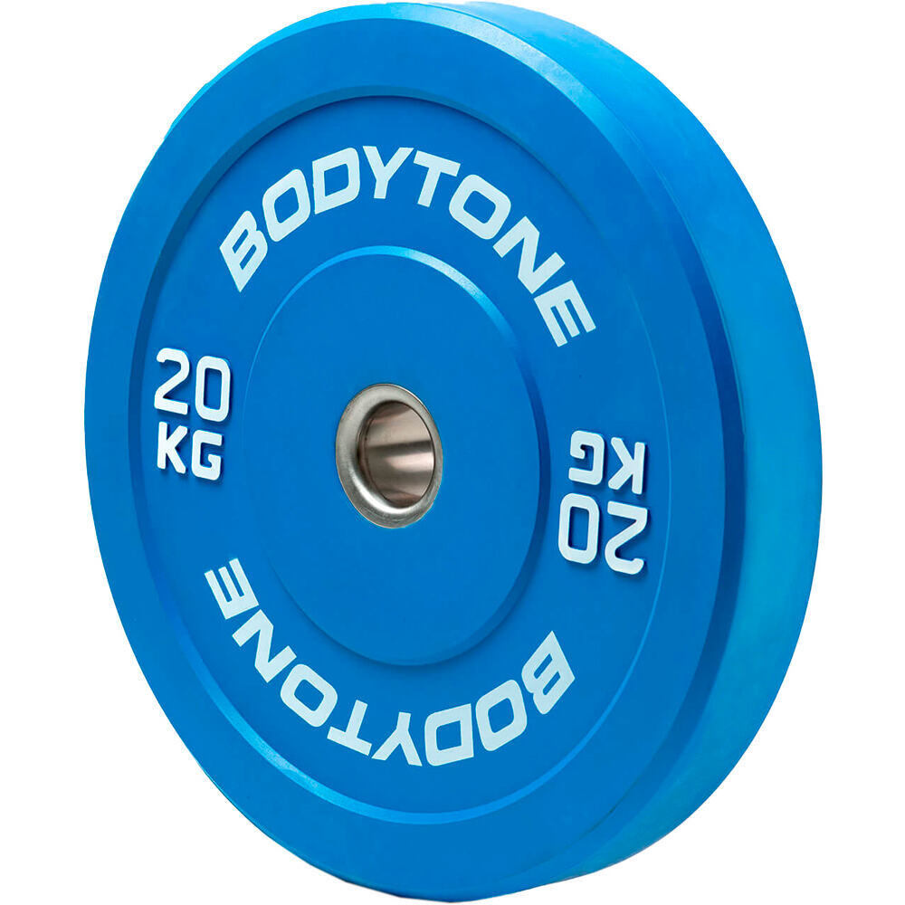 Bodytone disco pesas Bumper de goma maciza 20 kg 01