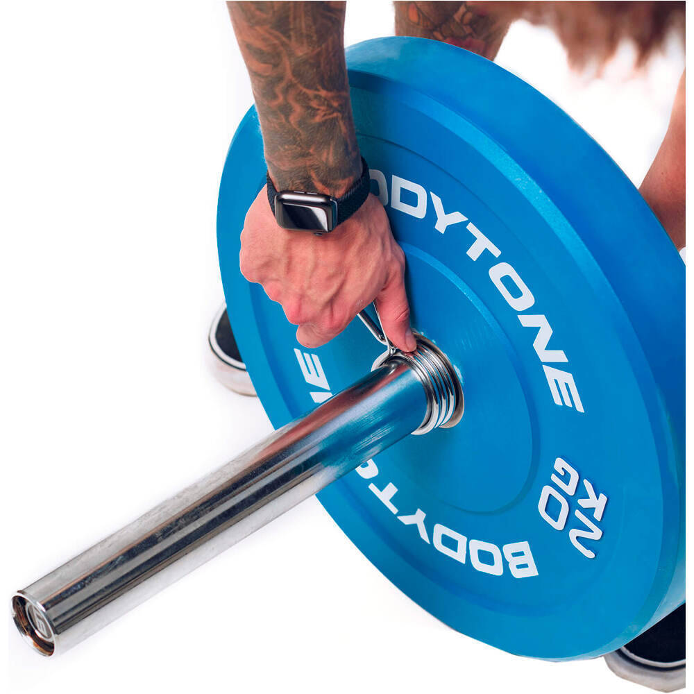 Bodytone disco pesas Bumper de goma maciza 20 kg 04