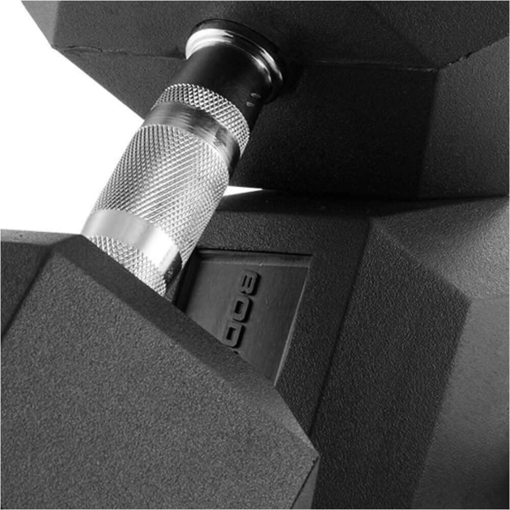 Bodytone mancuernas Mancuerna  goma hexago 30 kg (Par) 03