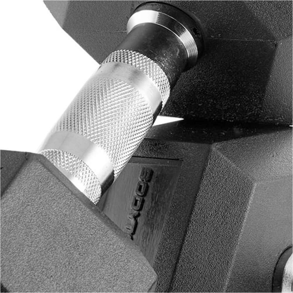 Bodytone mancuernas Mancuernas de goma hexagonales 12 kg 02