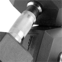 Bodytone mancuernas Mancuernas de goma hexagonales 15 kg 02