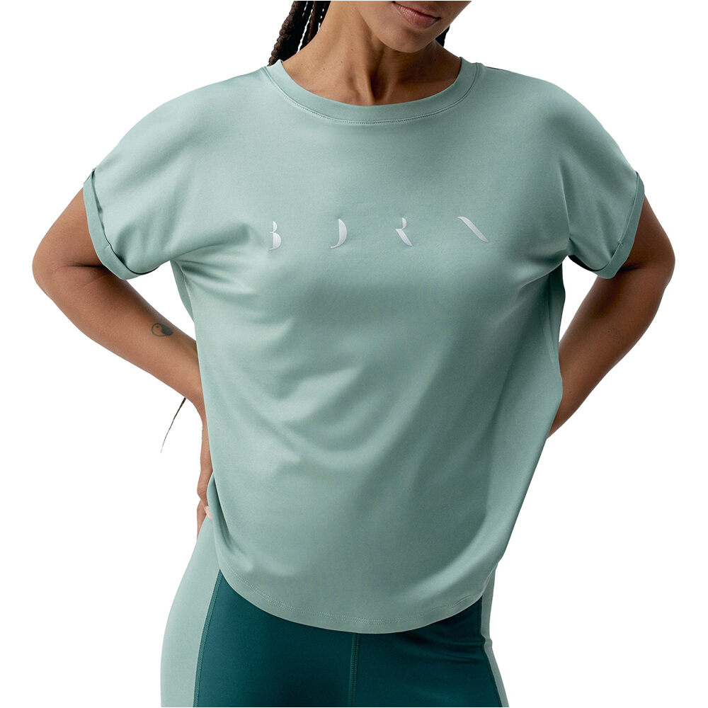 Born Living Yoga camiseta manga corta mujer Azami vista frontal