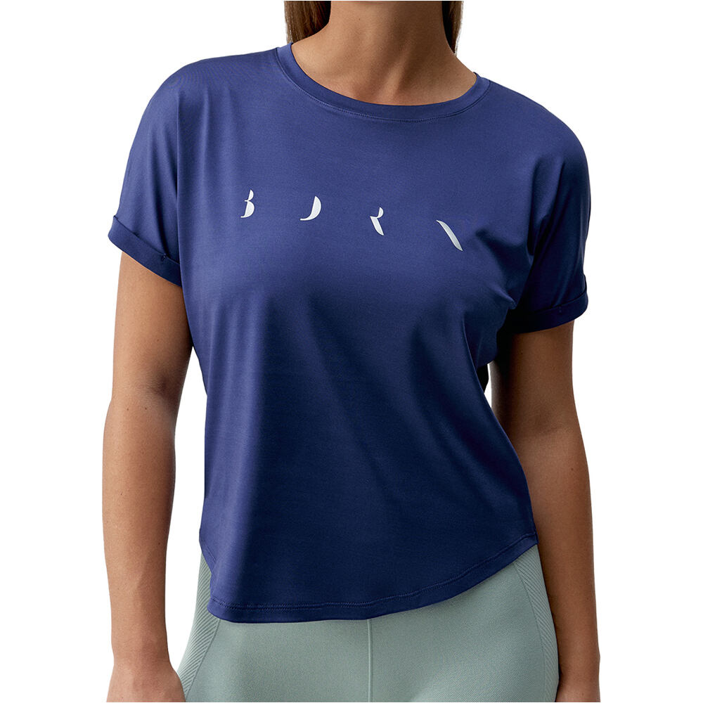 Born Living Yoga camiseta manga corta mujer Azami vista frontal