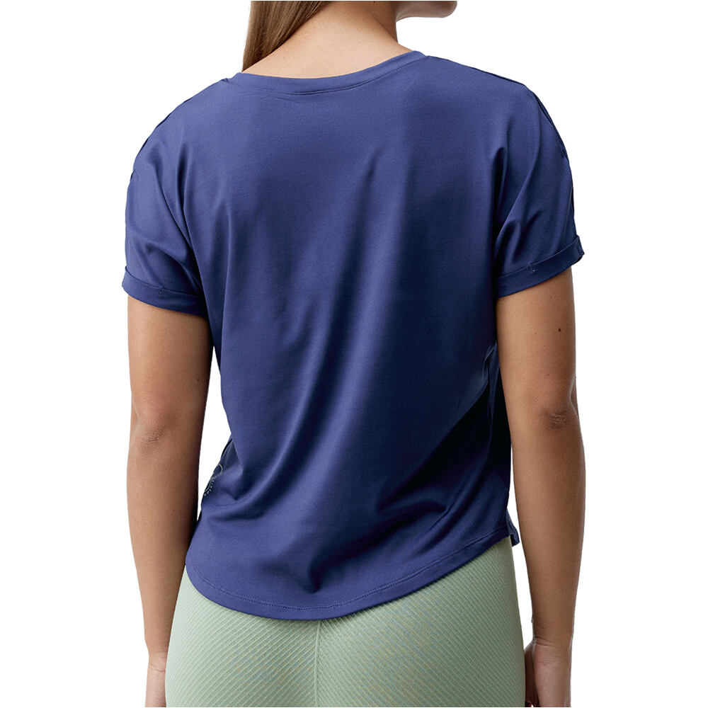 Born Living Yoga camiseta manga corta mujer Azami vista trasera