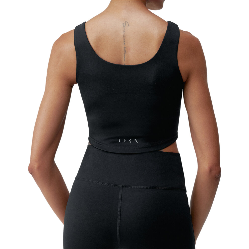 Born Living Yoga Camiseta Tirantes Yoga Top Sayani vista trasera