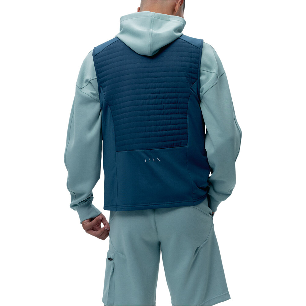 Born Living Yoga chalecos hombre Vest Collins vista trasera