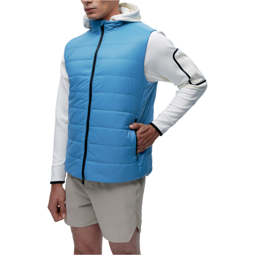 Born Living Yoga chalecos hombre Vest Maine vista trasera