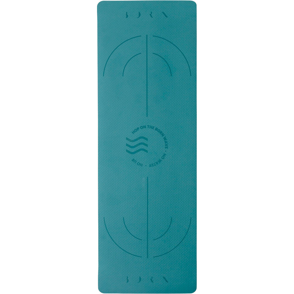 Born Living Yoga Esterilla Yoga Mat Wave vista trasera