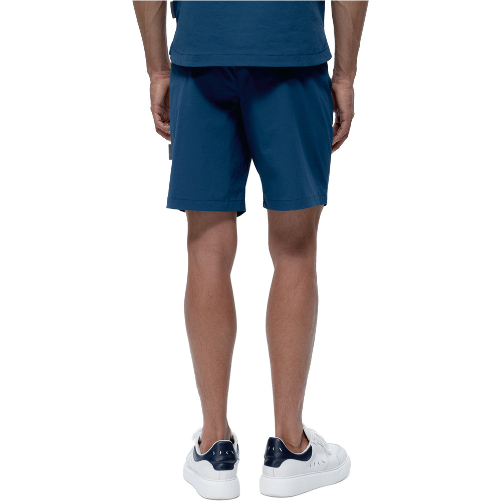 Born Living Yoga pantalón corto fitness hombre Gadir vista trasera