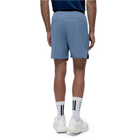 Born Living Yoga pantalón corto fitness hombre Malaui vista trasera