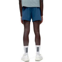 Born Living Yoga pantalón corto fitness hombre Malaui vista trasera