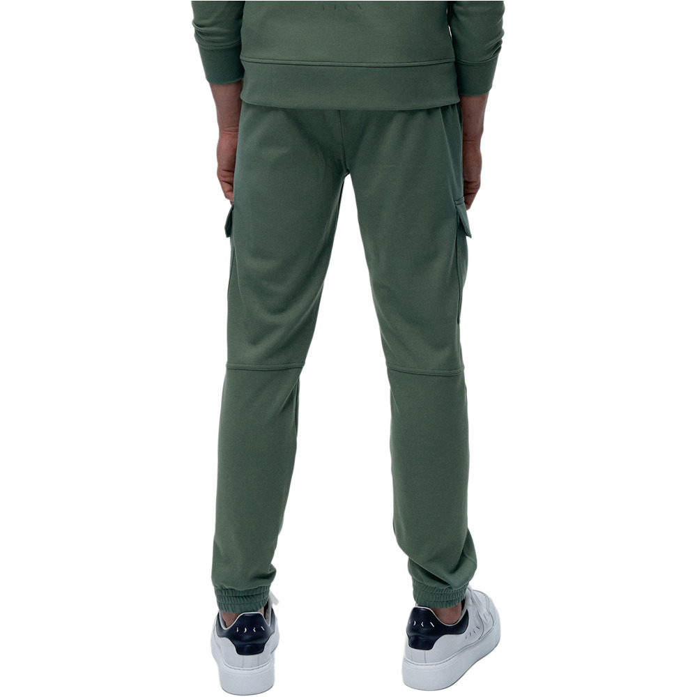 Born Living Yoga pantalon fitness hombre Jogger Biafra vista trasera