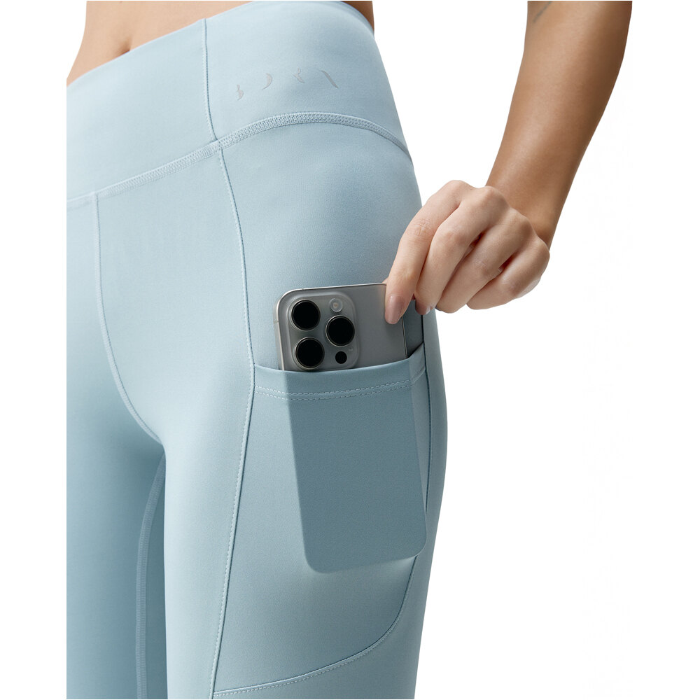 Born Living Yoga pantalones y mallas largas fitness mujer Godo vista detalle