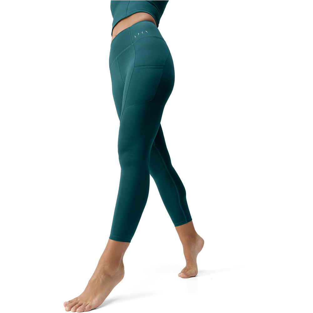 Born Living Yoga pantalones y mallas largas fitness mujer Godo vista frontal