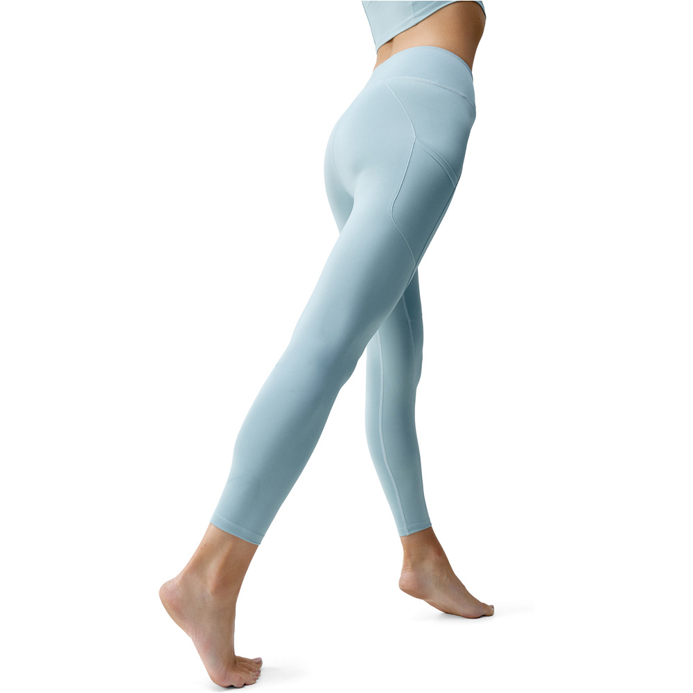 Born Living Yoga pantalones y mallas largas fitness mujer Godo vista trasera