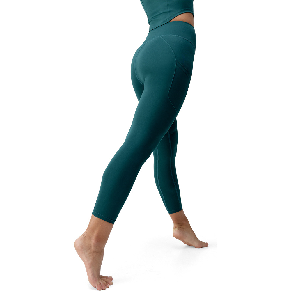 Born Living Yoga pantalones y mallas largas fitness mujer Godo vista trasera