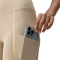 Born Living Yoga pantalones y mallas largas fitness mujer Gold vista detalle