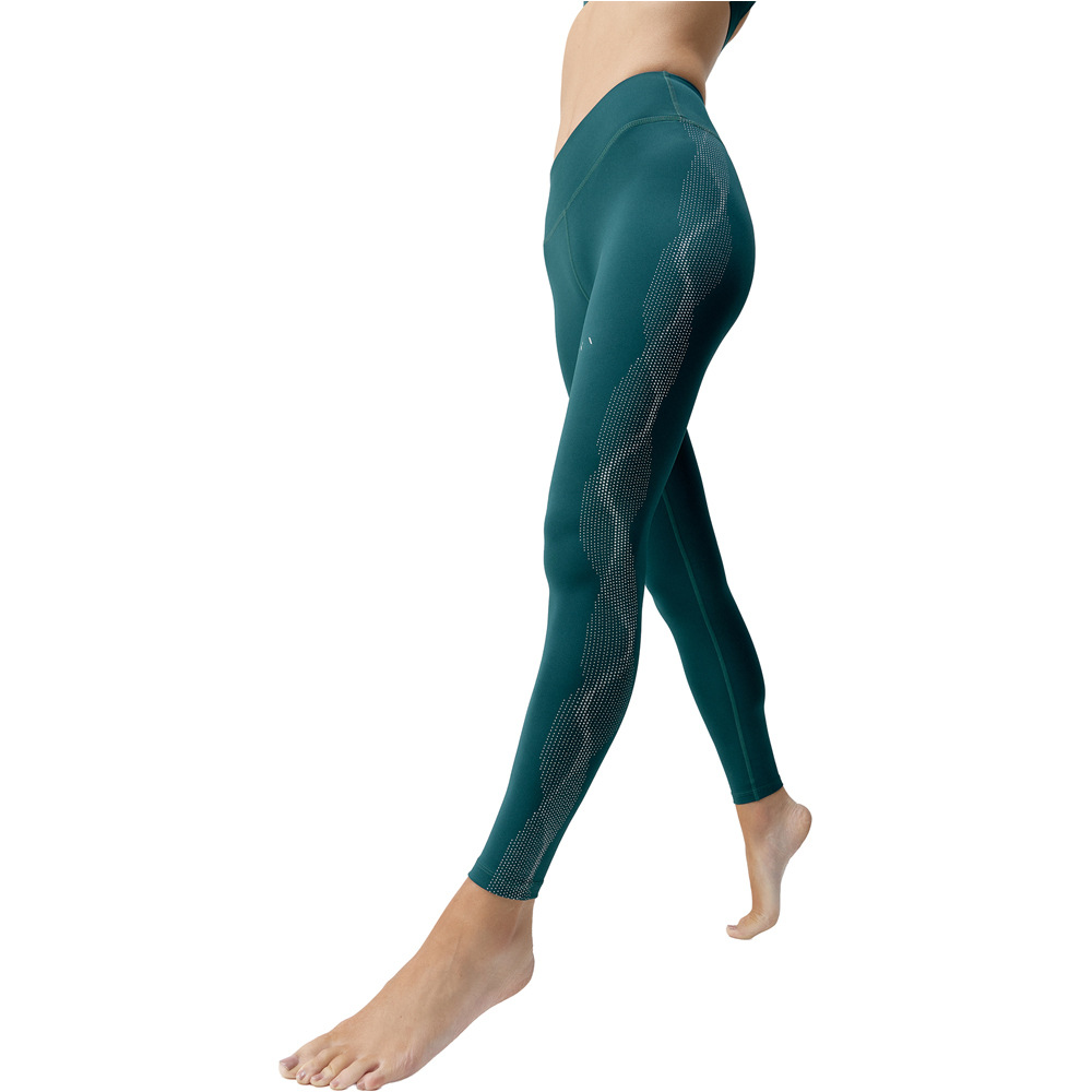 Born Living Yoga pantalones y mallas largas fitness mujer Kishi vista frontal