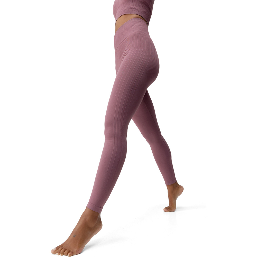 Born Living Yoga pantalones y mallas largas fitness mujer Nawal vista frontal