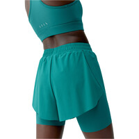 Born Living Yoga pantalones yoga Short Bikila vista trasera
