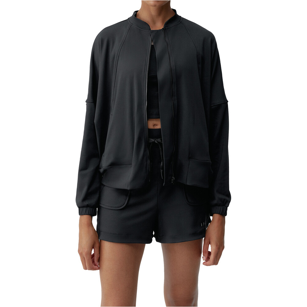 Born Living Yoga sudadera mujer Jacket Leila vista frontal