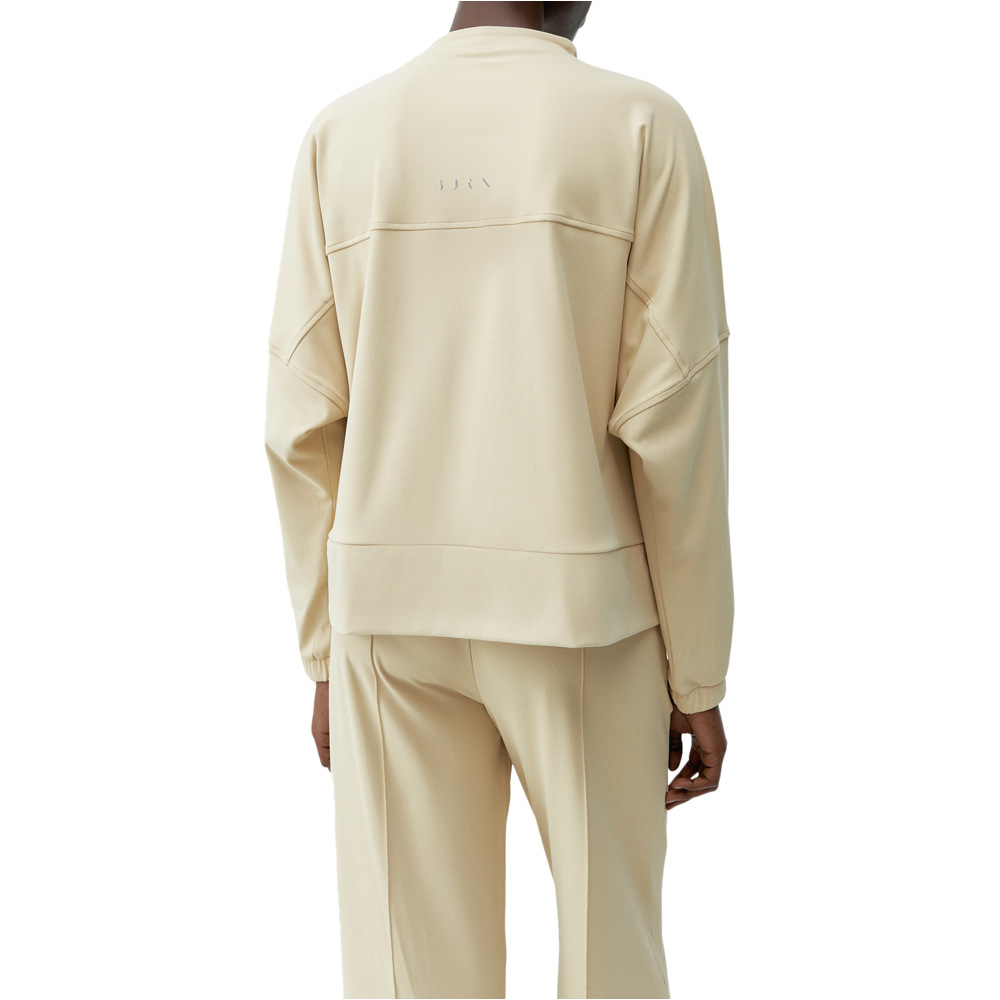 Born Living Yoga sudadera mujer Jacket Leila vista trasera