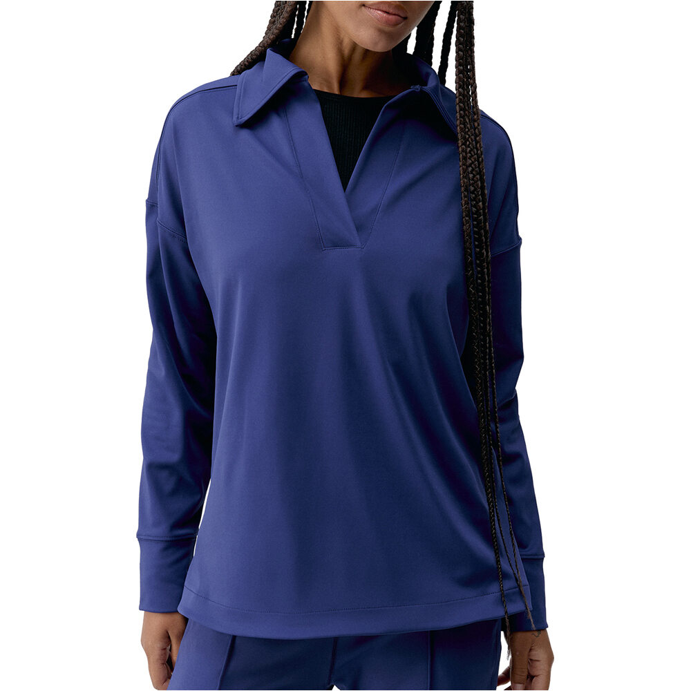 Born Living Yoga sudaderas deportivas mujer Lua Polo vista frontal