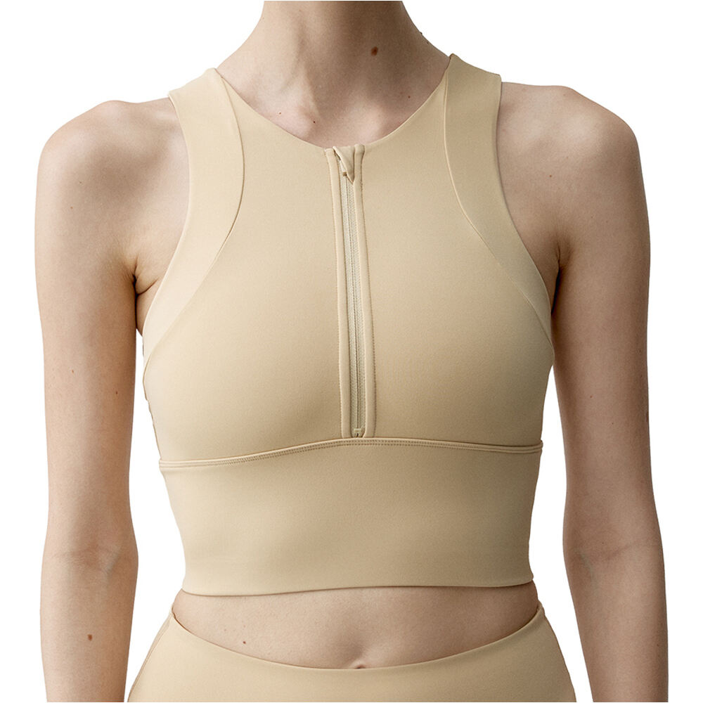 Born Living Yoga Sujetador Yoga Marina vista frontal