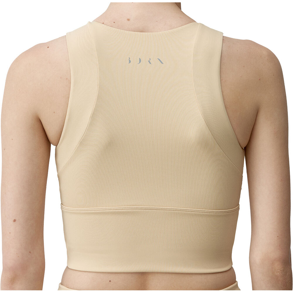 Born Living Yoga Sujetador Yoga Marina vista trasera