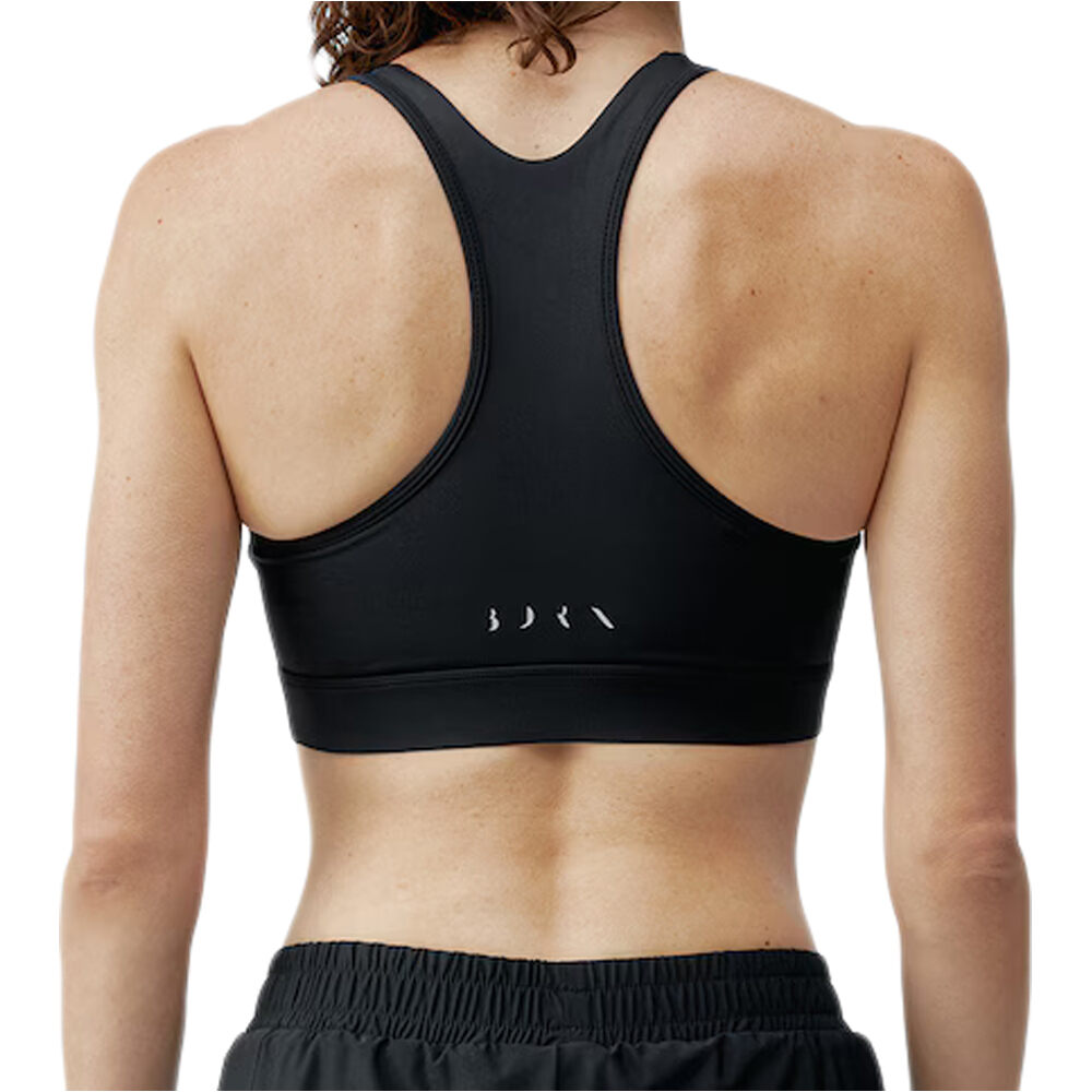 Born Living Yoga Sujetador Yoga Top Bikila vista trasera