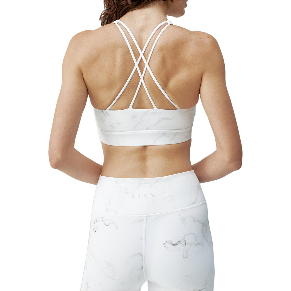 Born Living Yoga Sujetador Yoga Top Helio vista trasera