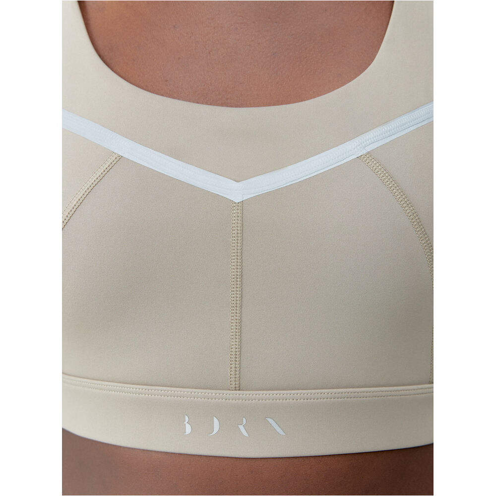 Born Living Yoga Sujetador Yoga Top Luna vista detalle