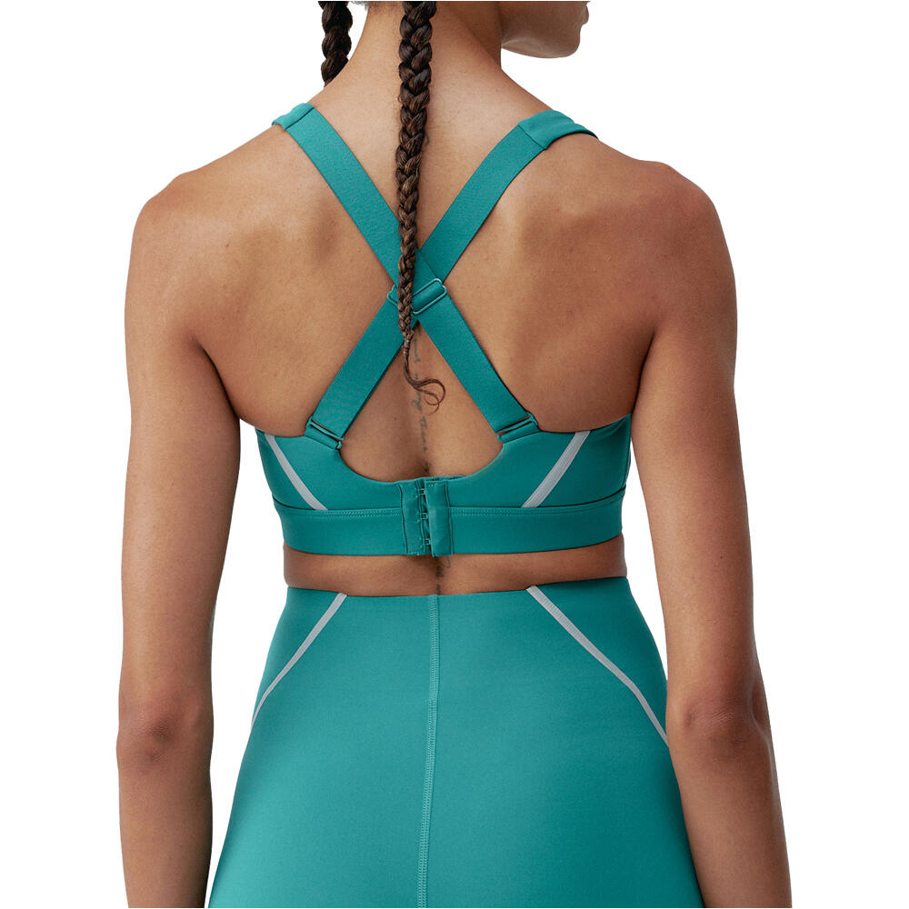 Born Living Yoga Sujetador Yoga Top Luna vista trasera