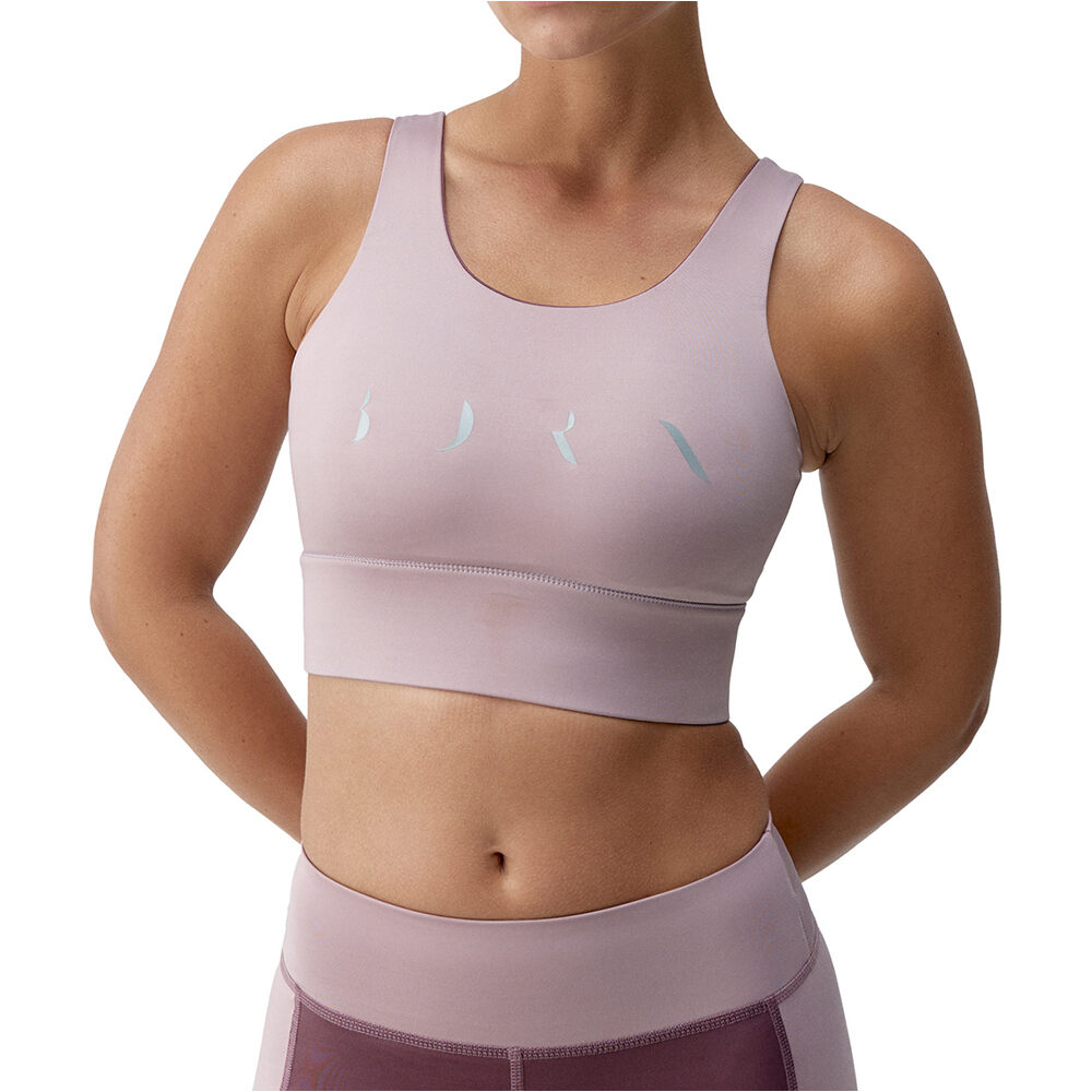 Born Living Yoga Sujetador Yoga Top Maiko vista frontal